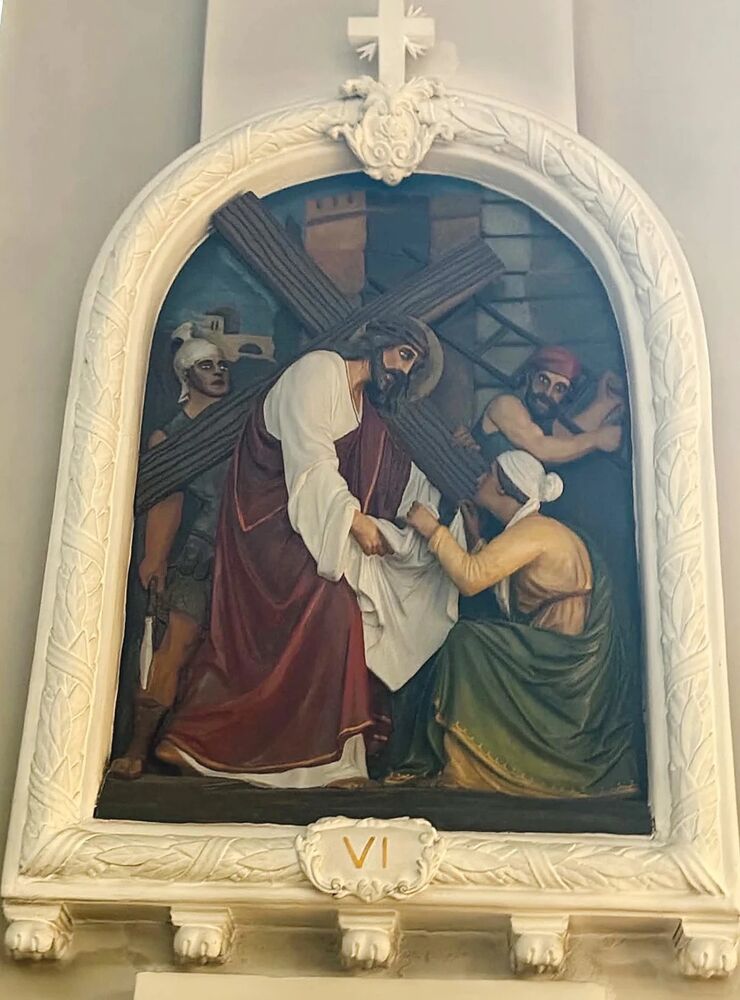 Viena iš Klaipėdos Marijos Taikos Karalienės Kryžiaus kelio stočių