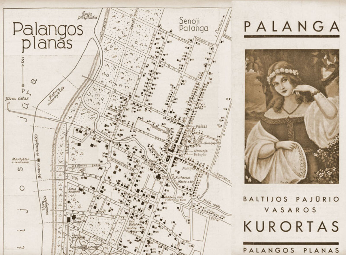 Palangą reklamavo kunigaikštienės Birutės atvaizdas