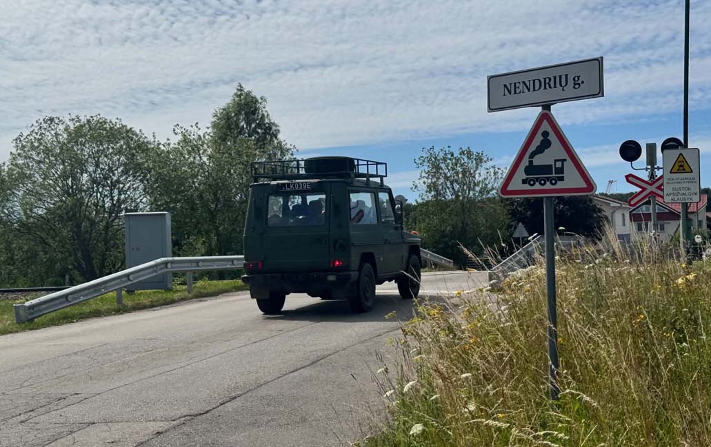 geležinkelio pervaža, automobilis