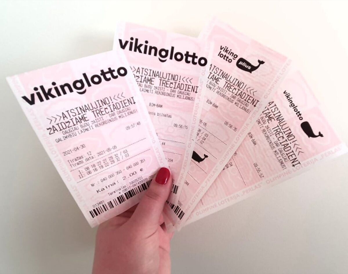 „Vikinglotto“ bilietai