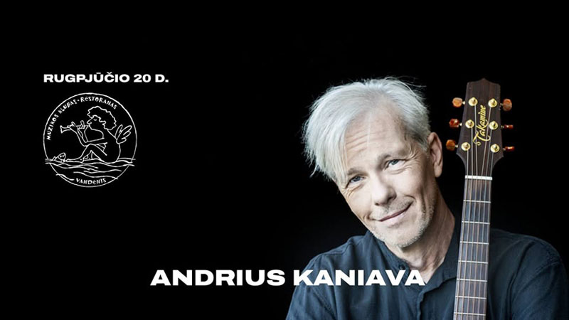 Vakaras su Andriumi Kaniava