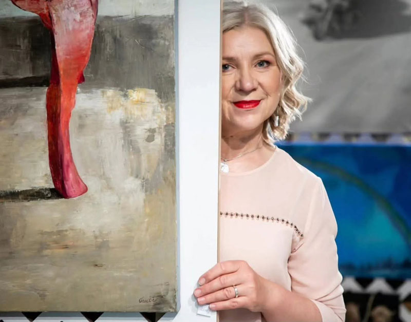 AP galerijos vadovė, galerininkė Vilma Jankienė