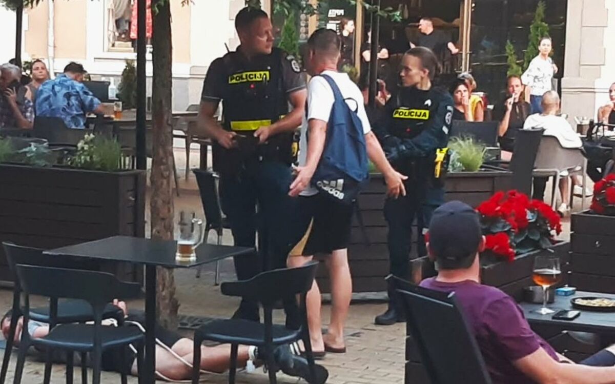 Užpuoliko sutramdymas
