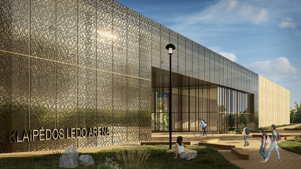Klaipėdos ledo arena, projektas