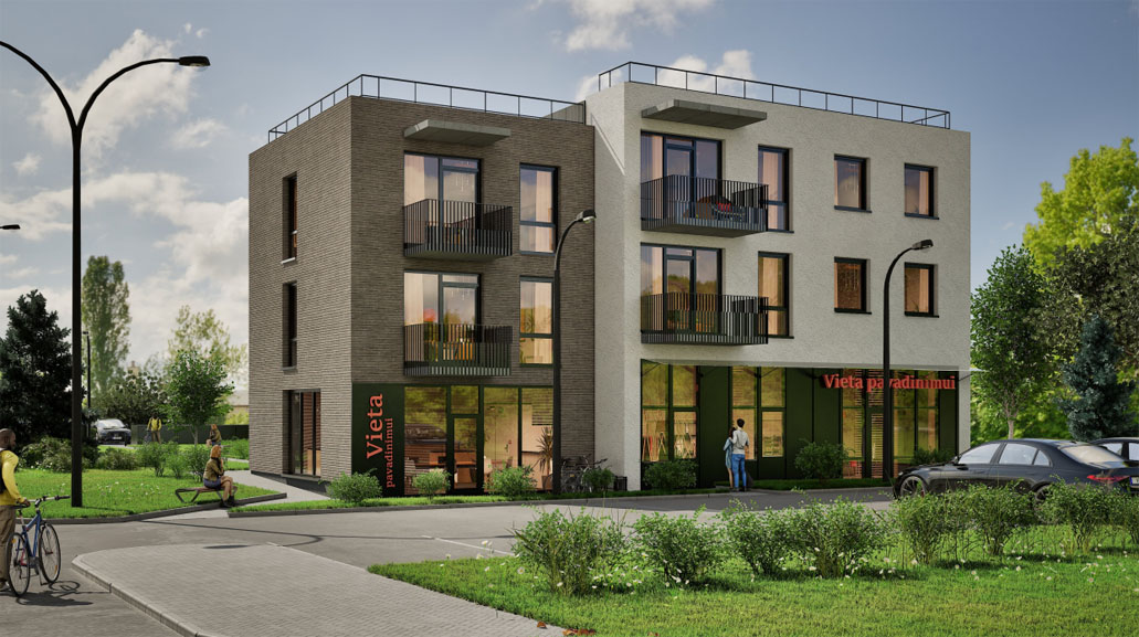 kvietiniai, pastatas, projektas