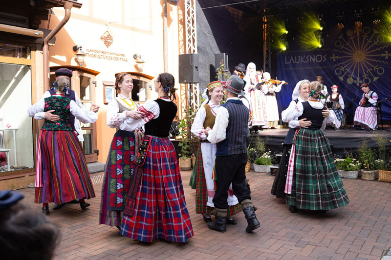 Festivalio „Lauksnos“ akimirka.  Klaipėdos etnokultūros centro nuotr.