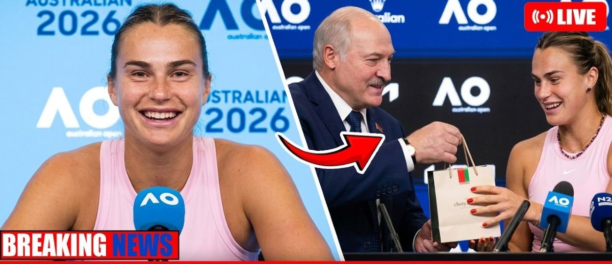 Aryna Sabalenka ir Aleksandras Lukašenka