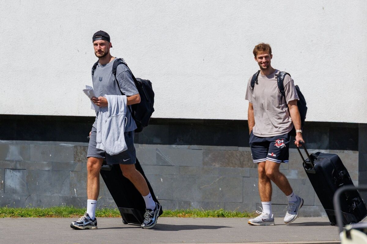 Matas Jogėla ir Augustas Marčiulionis