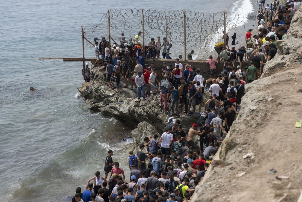 Migrantai iš Maroko Ispanijoje