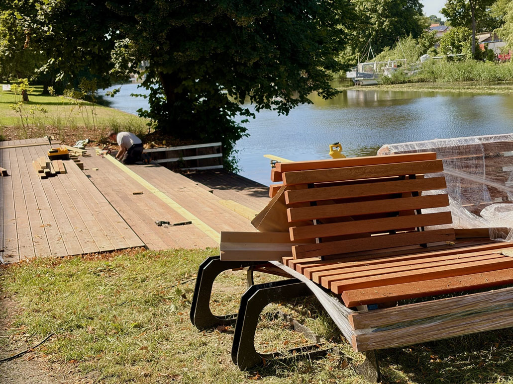Danės pakrantė, Pakrantės parkas