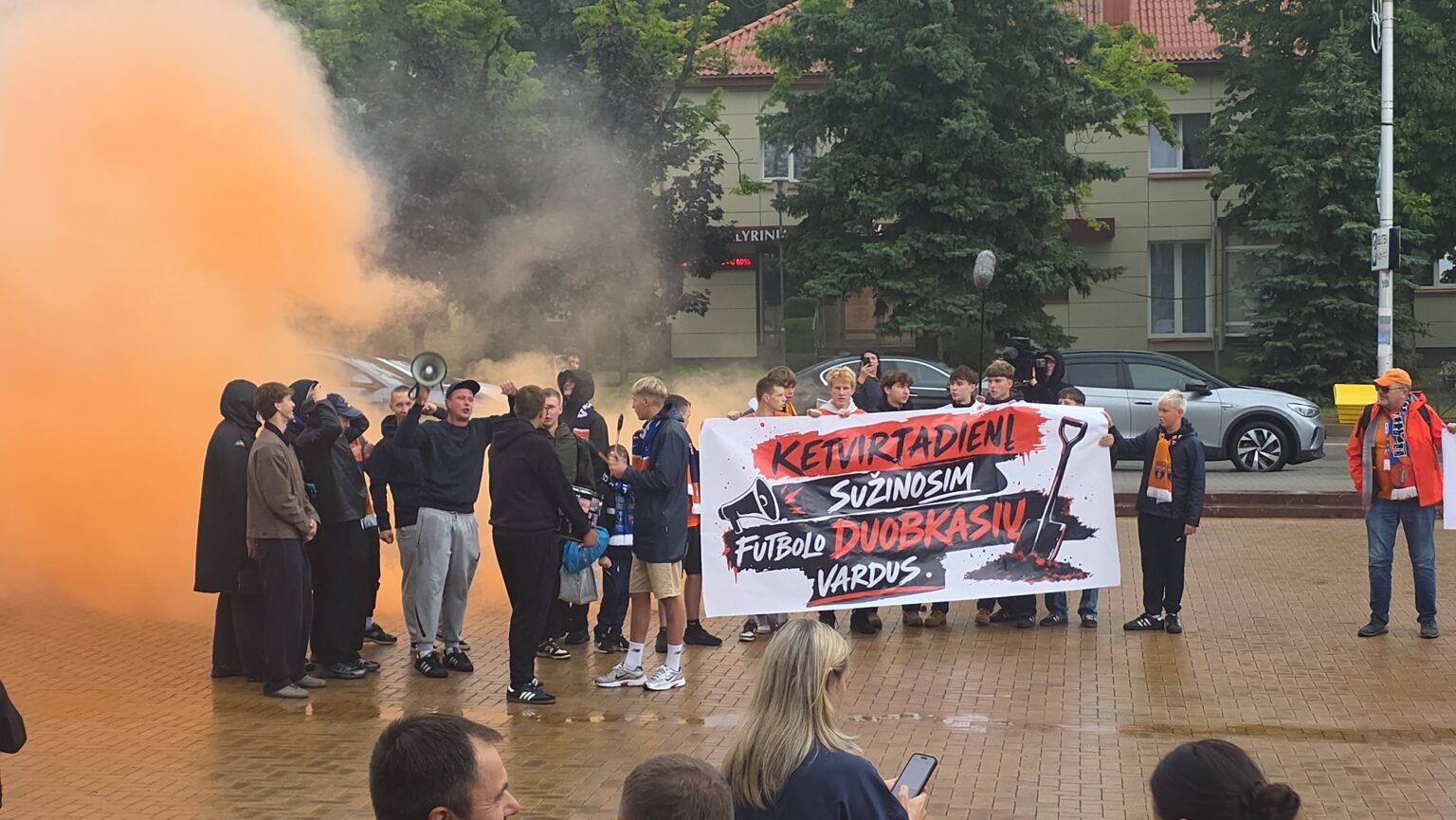 Protestas Gargžduose