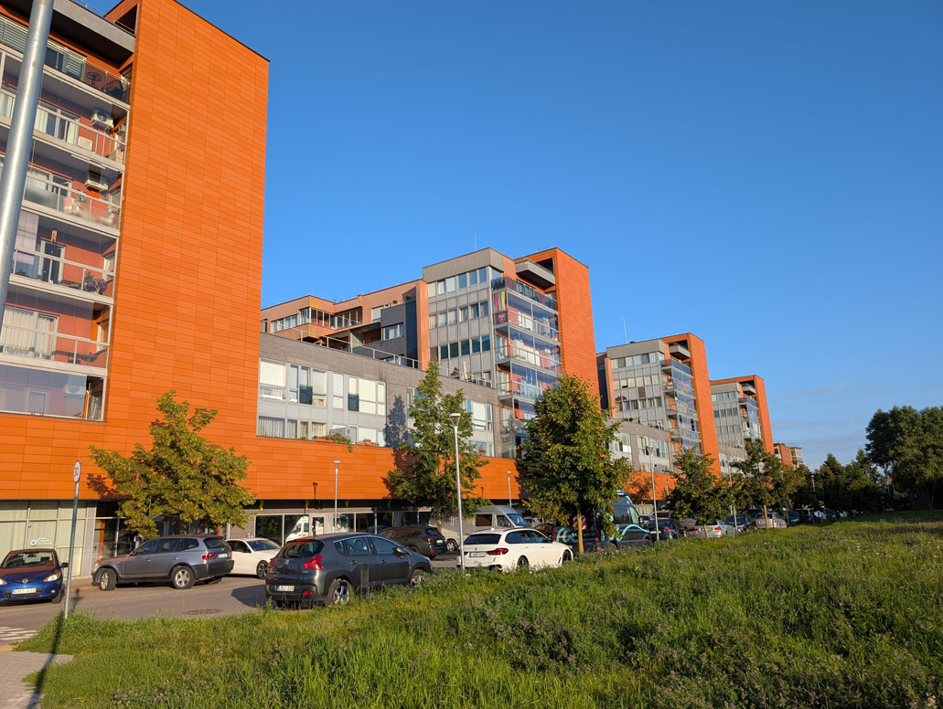 daugiabutis, Birutės gatvė