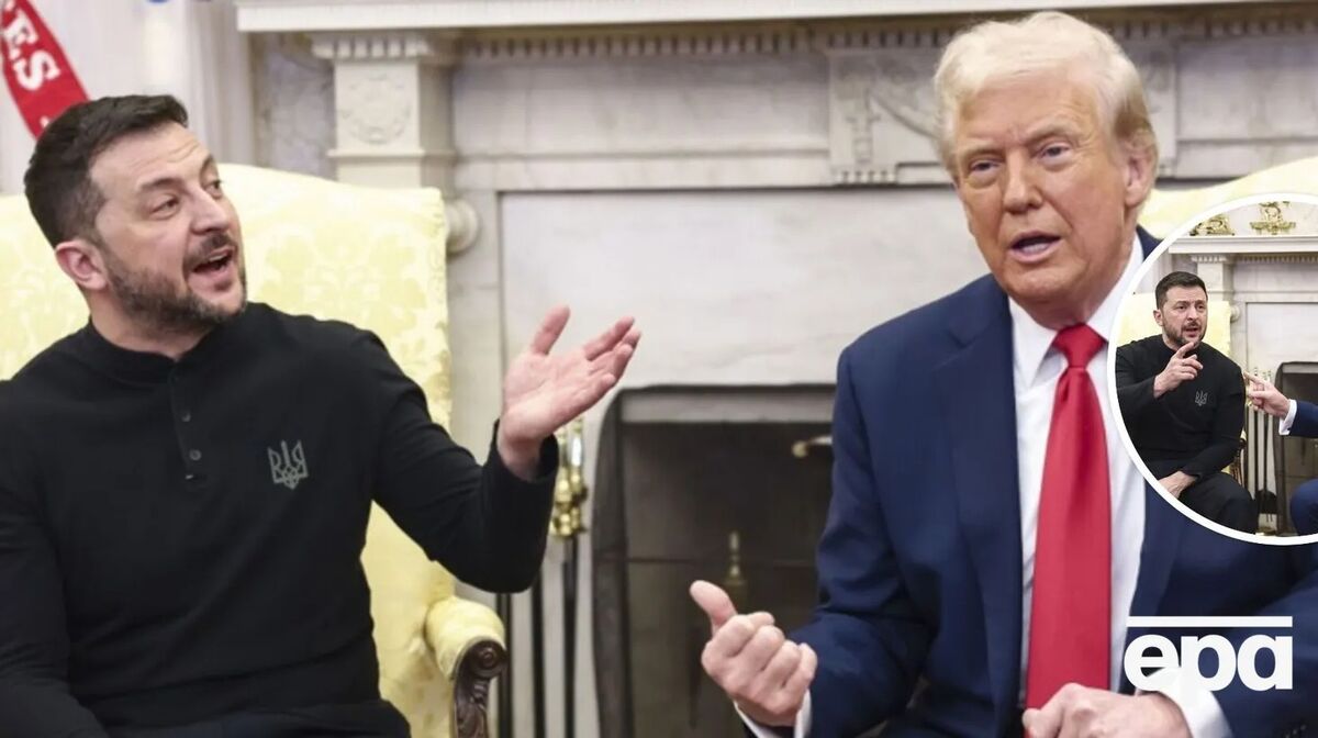 Volodymyras Zelenskis ir Donaldas Trampas