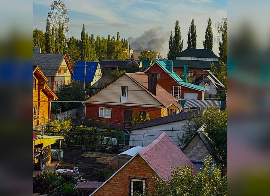 Dronai atakavo chemijos gamyklą