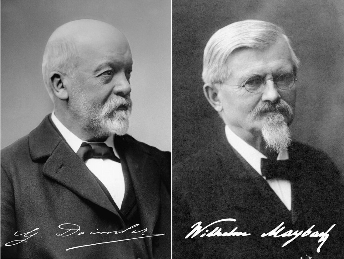 Gottliebas Daimleris ir Wilhelmas Maybachas