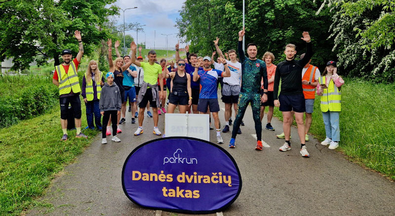 Parkrun Danės dviračių takas