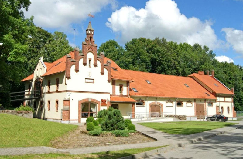 Vėžaičių dvaro sodyba.