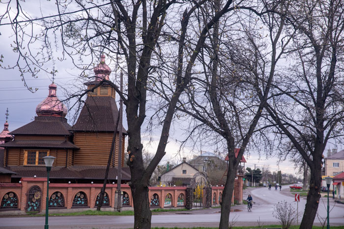 Krasne miestelis Ukrainoje. Mariaus Morkevičiaus (ELTA) nuotr.