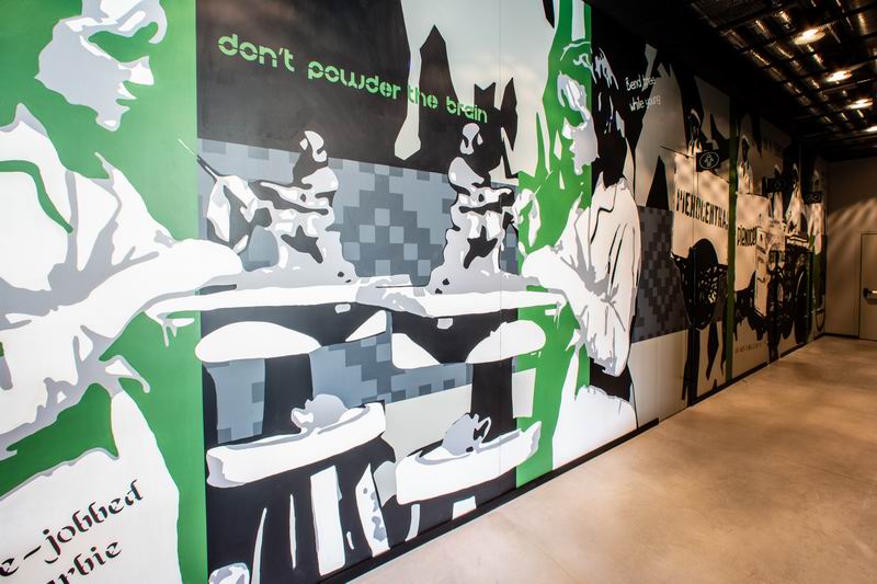 Viešbutyje “Moxy” galima ne tik patogiai apsistoti, bet ir susikurti itin stilingą asmenukę (aut. “Moxy”).