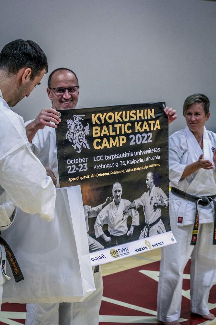 Seminaro svečias iš Švedijos Luigi Polimeno