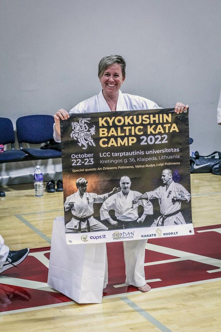 Seminaro svetė iš Švedijos An Driesens-Polimeno