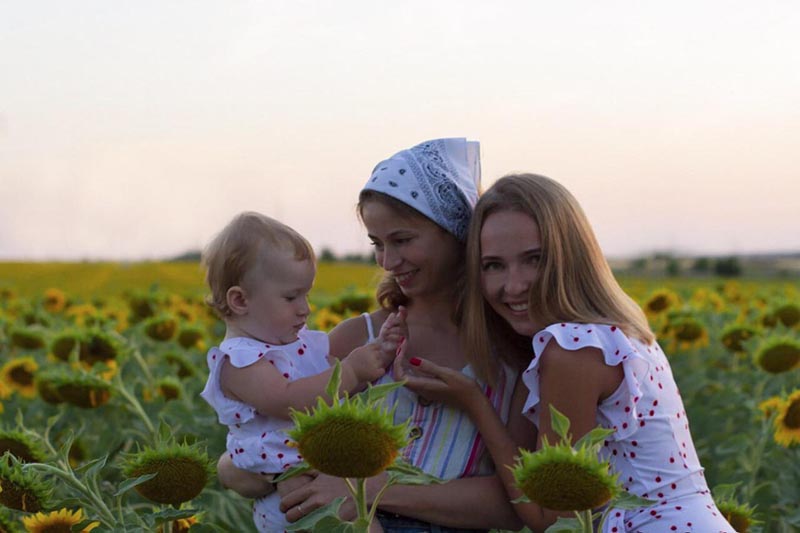 Su sese Katerina ir dukterėčia. Asmeninio albumo nuotr.
