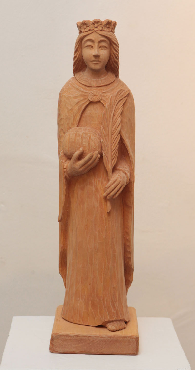 Skulptūrėlė „Šv. Agota“ (autorė Daiva Baliukevičienė). Irmanto SIDAREVIČIAUS nuotr.