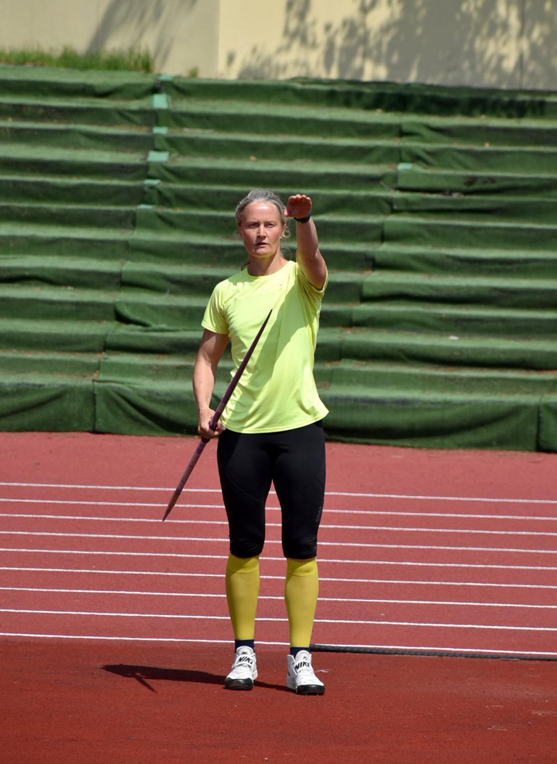 SUBLIZGĖJO KLAIPĖDOJE. Pasaulio rekordininkė - Indrė Jakubaitytė. Ernestos KARAŠKIENĖS nuotr.