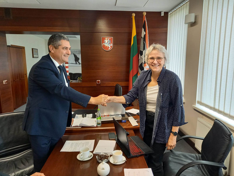 VADOVĖ. Architekto Algimanto Zavišos labdaros ir paramos fondo valdybos pirmininke ketverių metų kadencijai išrinkta architektė Ramunė Staševičiūtė. Neringos savivaldybės nuotr.