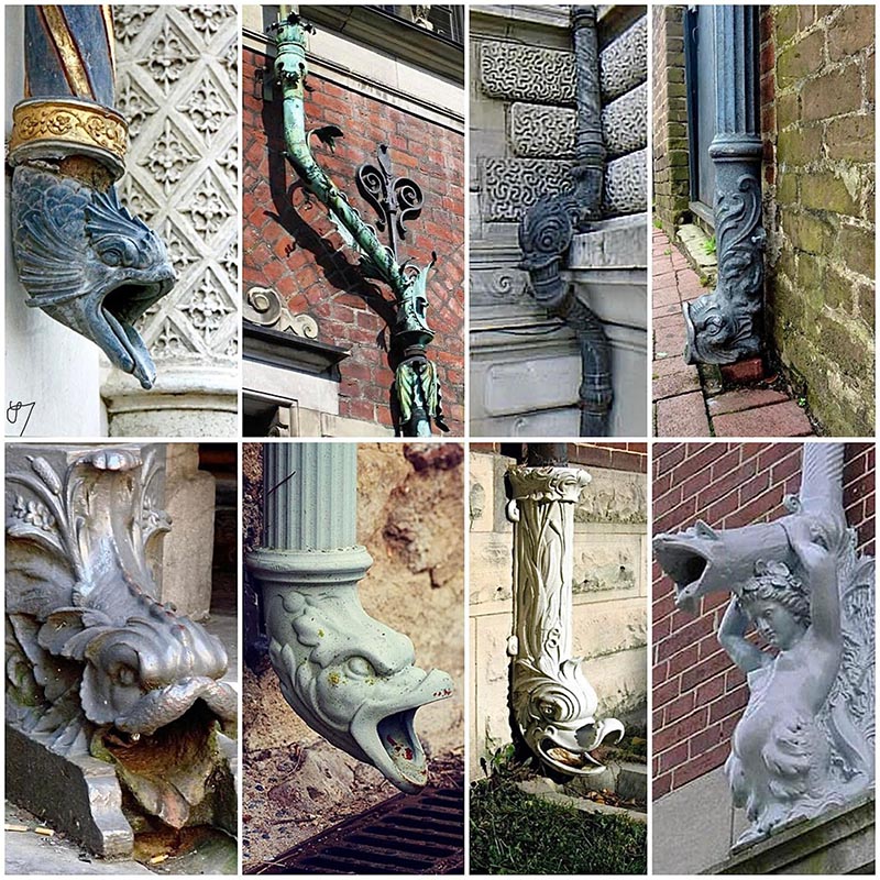 XIX a. lietvamzdžių pavyzdžiai.