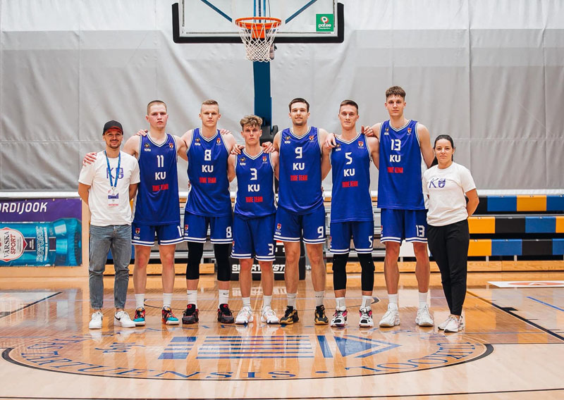 VICEČEMPIONAI. Mindaugo Stašio treniruojami KU krepšininkiai šiemet tapo ne tik Lietuvos studentų krepšinio lygos, bet ir SELL žaidynių vicečempionais.