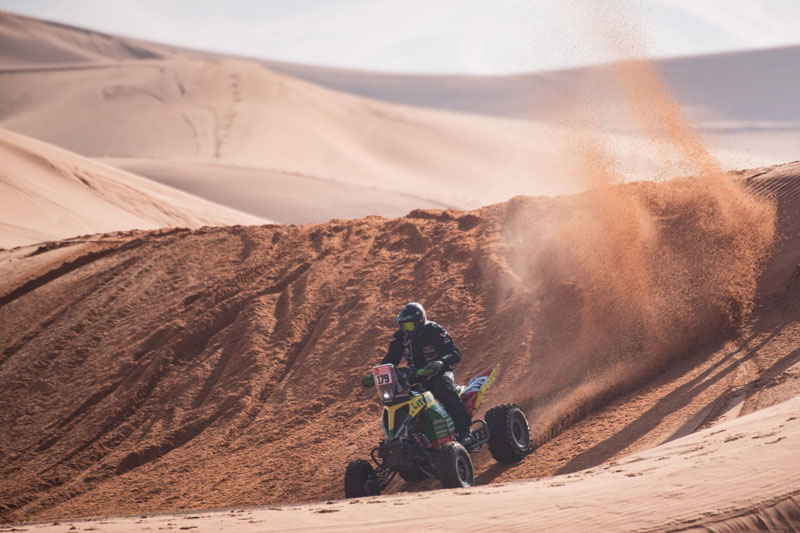 TRASA. Tiek Dakaro ralis, tiek Maroko ralis - panašūs: tenka važiuoti per smėlį, akmenis, kaitinant dideliam karščiui.  „iGo2Dakar“ nuotr.