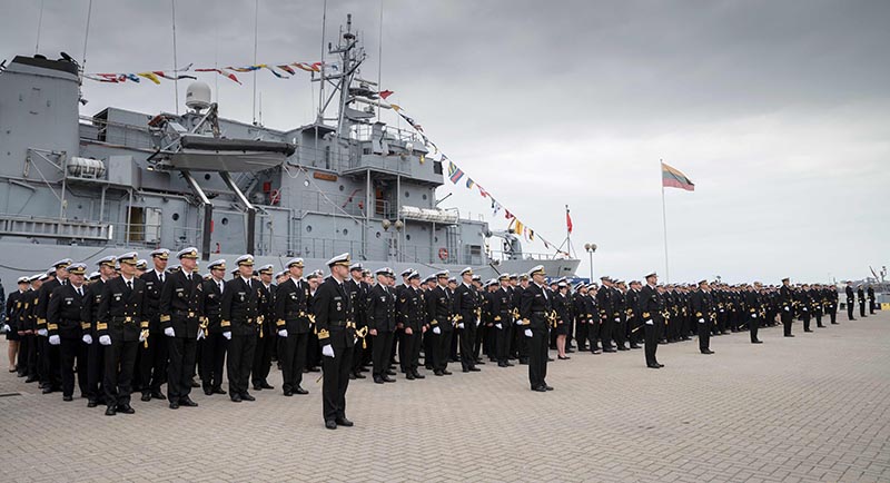 Paroda "Lietuvos karinės jūrų pajėgos - NATO - 20 metų kartu!"