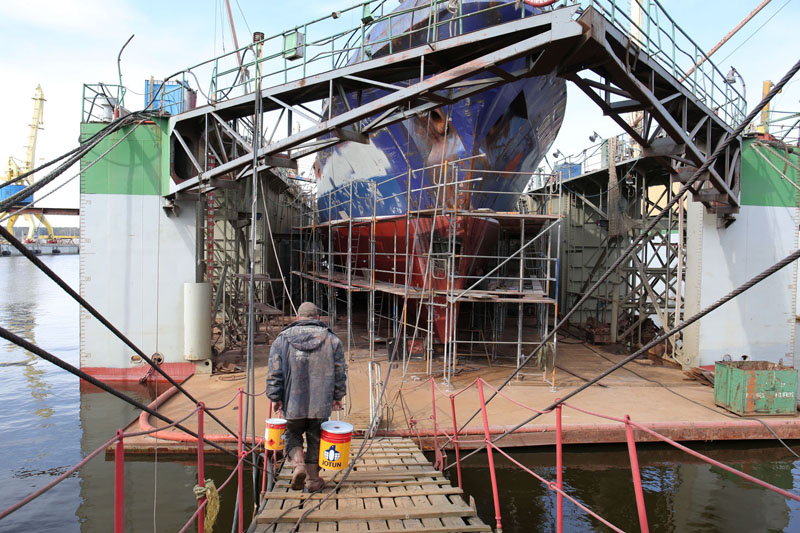 NESISKUNDŽIA. UAB „Klaipėdos laivų remontas“ vadovas Alvydas Butkus buvo sakęs, kad įmonei praėjusieji metai buvo geri. 