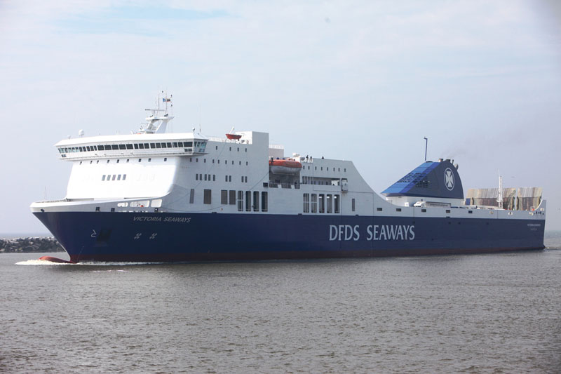 IŠSKIRTINUMAS. Keltas „Victoria Seaways“ iš visų iš Klaipėdos plaukiančių „DFDS Seaways“ laivų nuplaukė daugiausia jūrmylių.