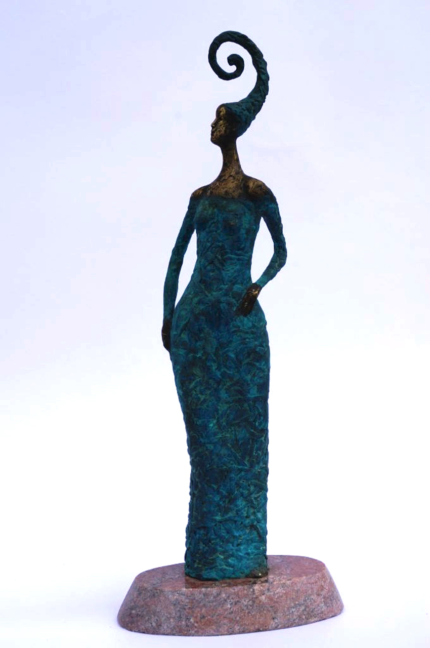 Kestutis Musteikis,  Moteris,  h-45cm,  bronza