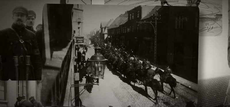  Filmo „Klaipėda, 1923“ treilerio akimirkos.