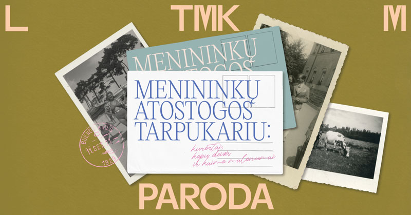 Menininkų atostogos tarpukariu