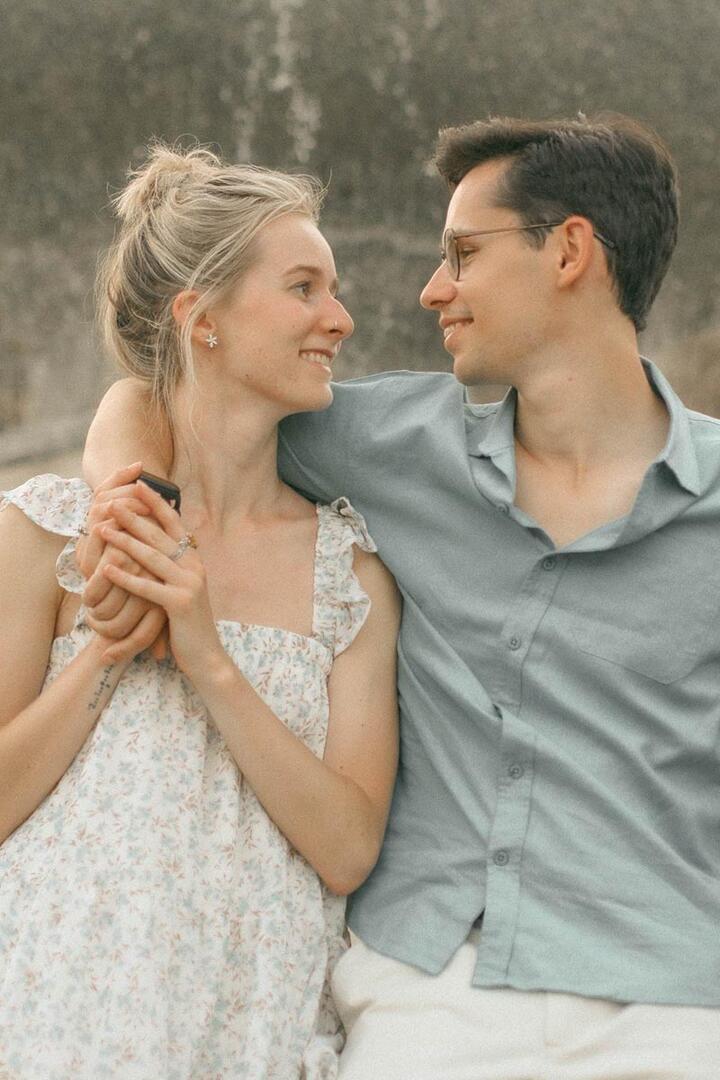 Mykhailo Mordasov su drauge. Asmeninio albumo nuotr.