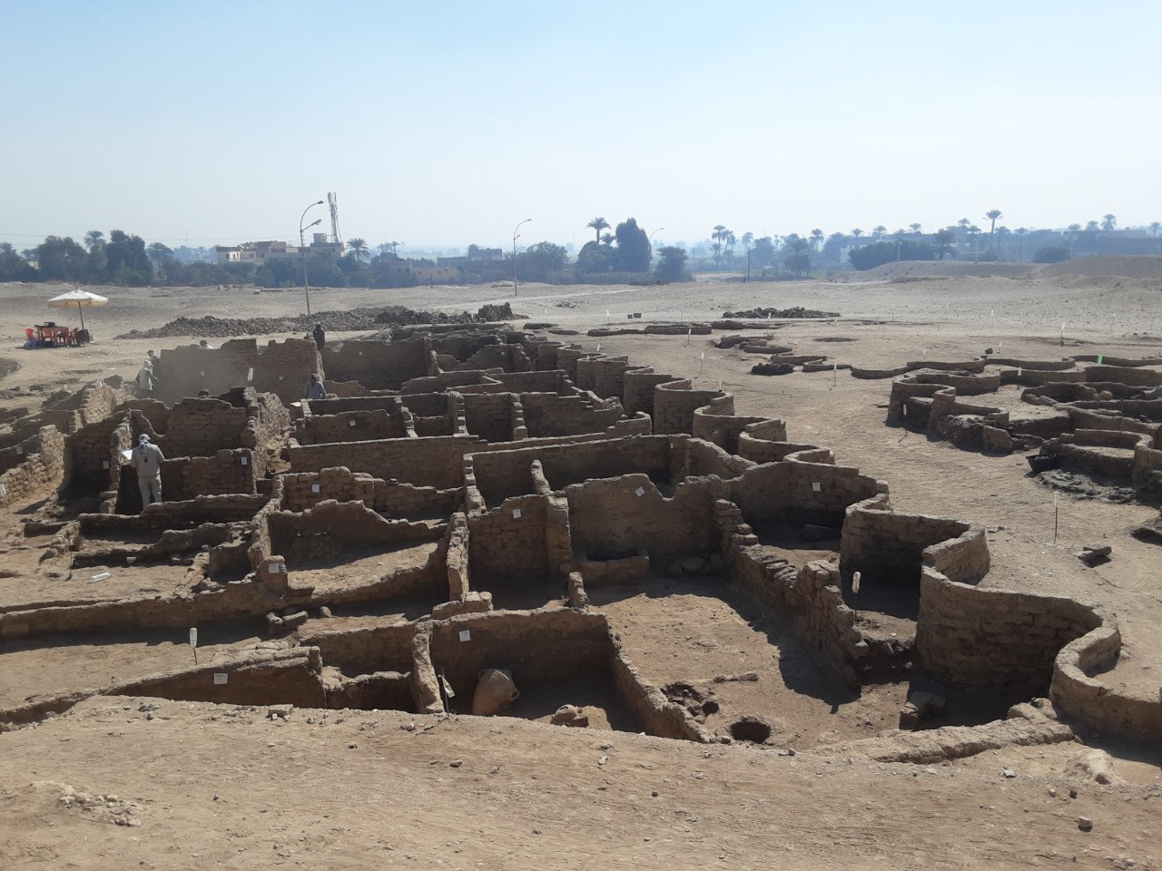 Archeologai atkasė iki šiol didžiausią Senovės Egipto miestą. EPA-ELTA nuotr.