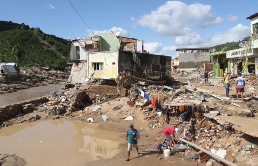 Potvynio aukų skaičius Brazilijoje išaugo iki 41
