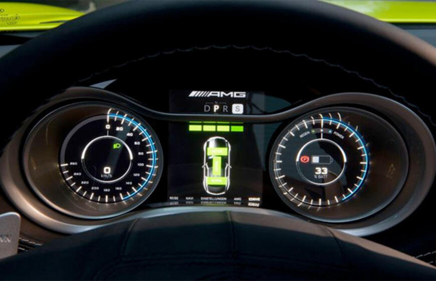"Mercedes-Benz SLS AMG E-Cell" varomas elektra