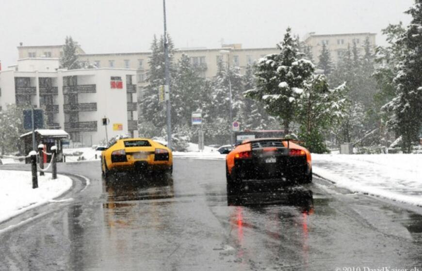 Šveicarijoje įvyko "Lamborghini" savininkų susitikimas