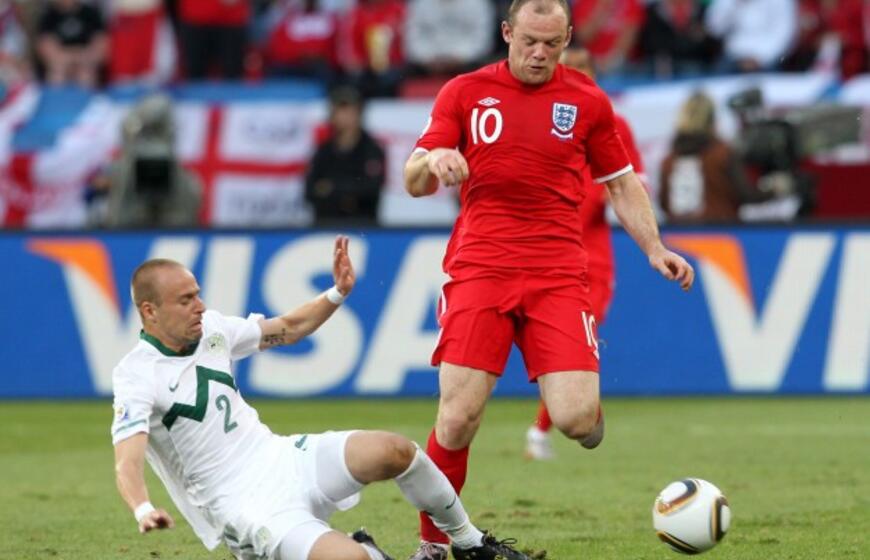 PAR 2010: Anglijos futbolininkai nugalėjo slovėnus
