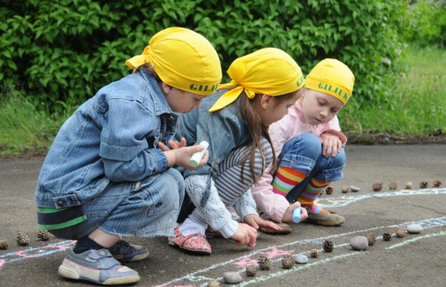 Vaikystės šventė Klaipėdos poilsio parke