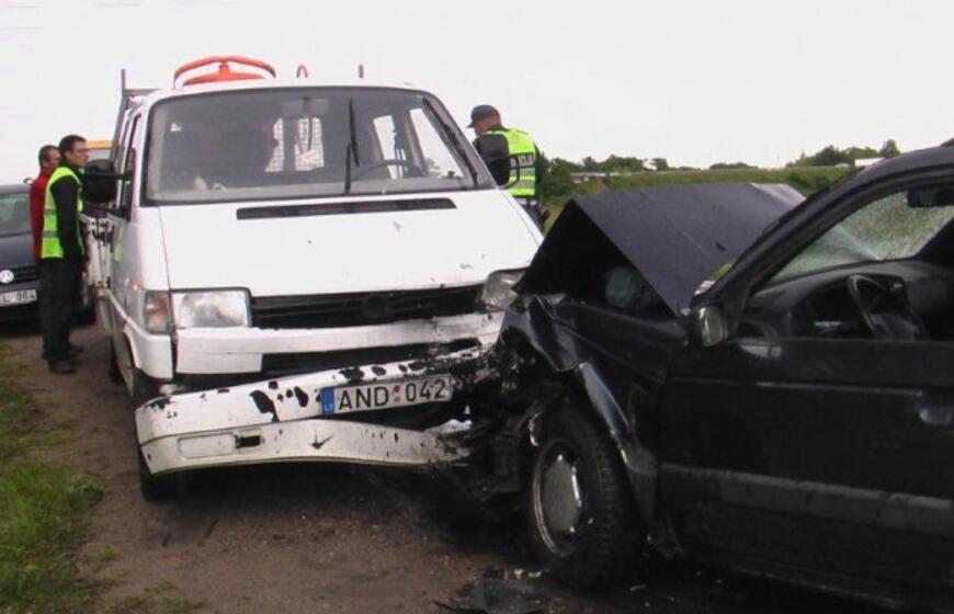 Avarijoje prie Klaipėdos sužalotos dvi moterys