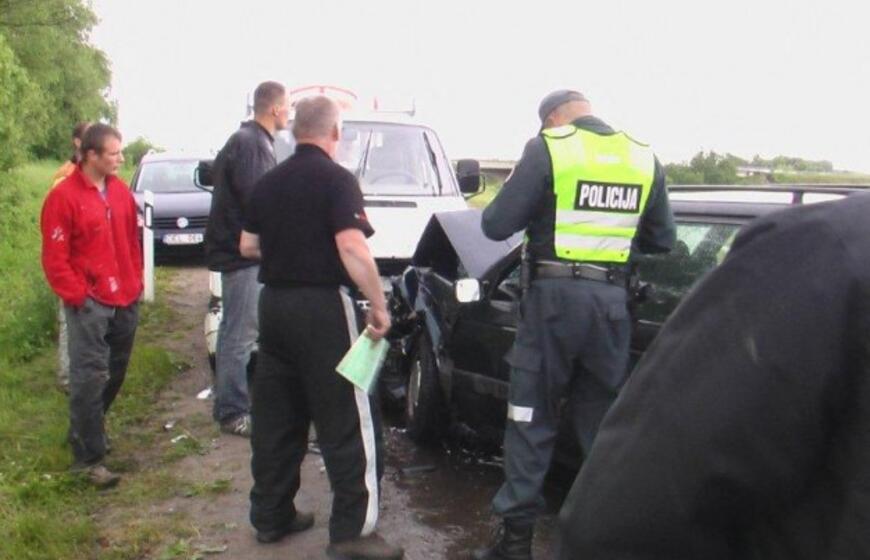 Avarijoje prie Klaipėdos sužalotos dvi moterys