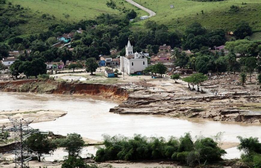 Potvynio aukų skaičius Brazilijoje išaugo iki 41