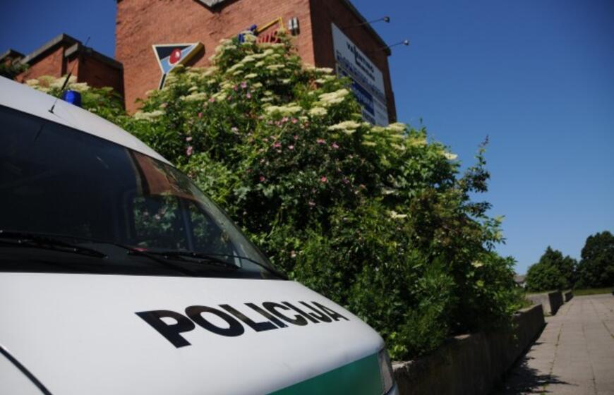 Biurų pastate Klaipėdoje rastas vyro kūnas be galvos