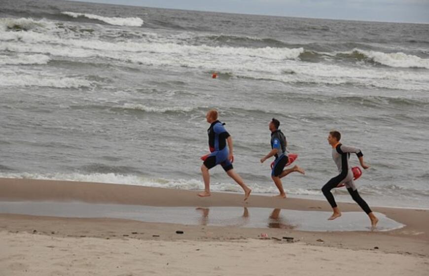 Antrojoje Melnragėje vyko gelbėtojų pratybos